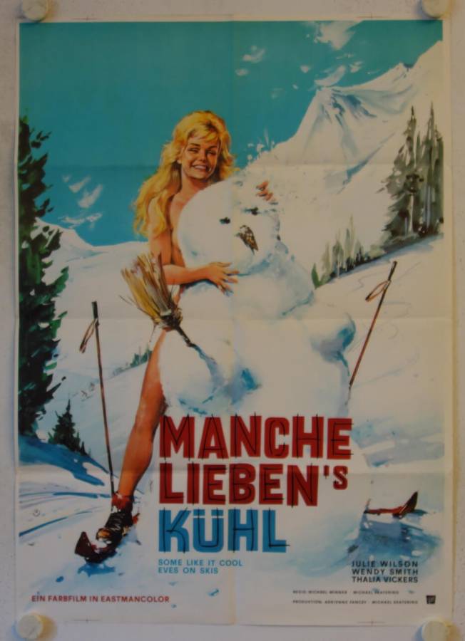 Manche liebens kühl originales deutsches Filmplakat